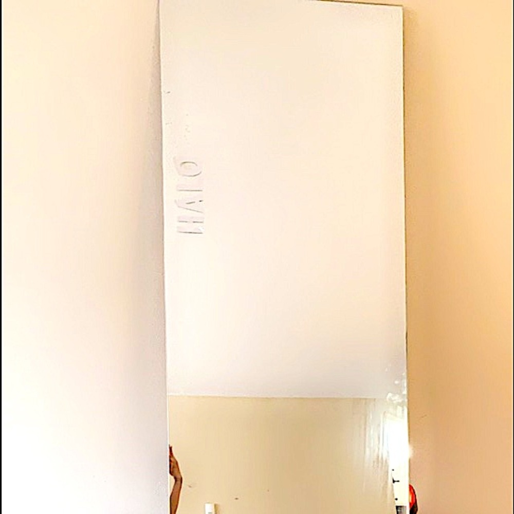 Wall to floor large mirror